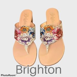 Brighton Leather Kit Thong Sandals